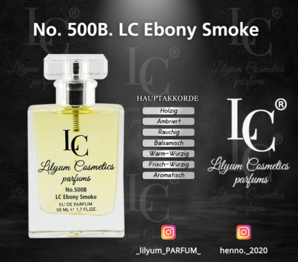 500B. LC Ebony Smoke