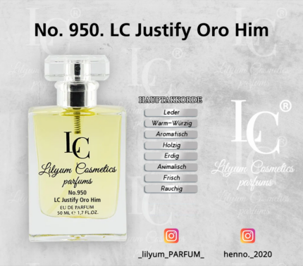 950. LC Justify Oro Him