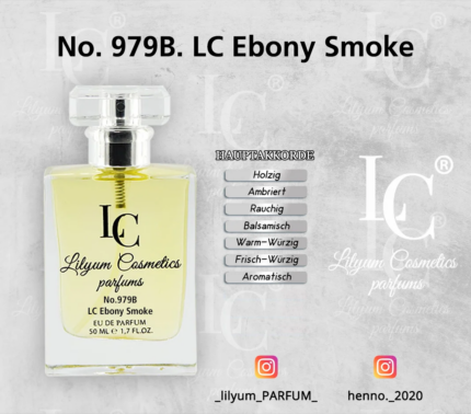 979B. LC Ebony Smoke