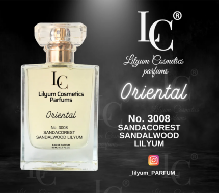 3008. SANDACOREST SANDALWOOD LILYUM