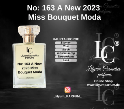 163A. LC New 2023 Miss Bouquet Moda